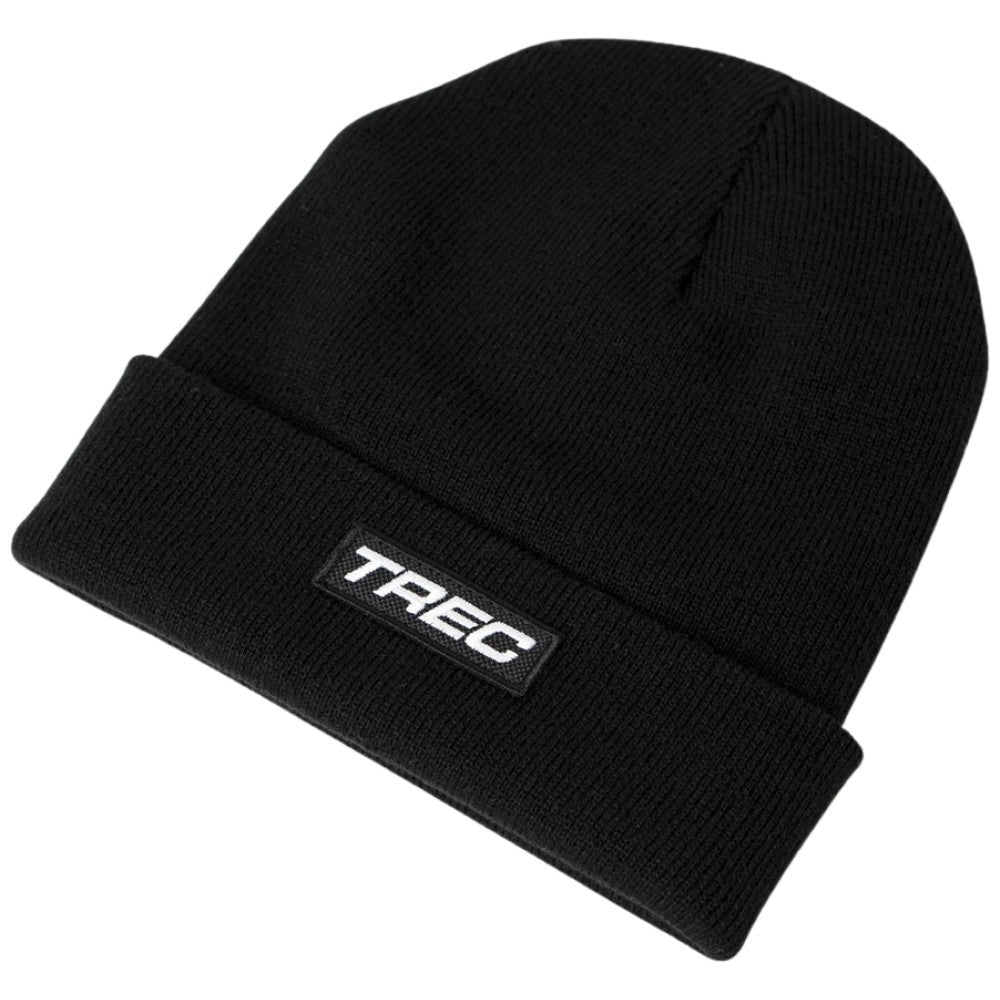 TREC Winter Cap 126 | Črna - beli logotip