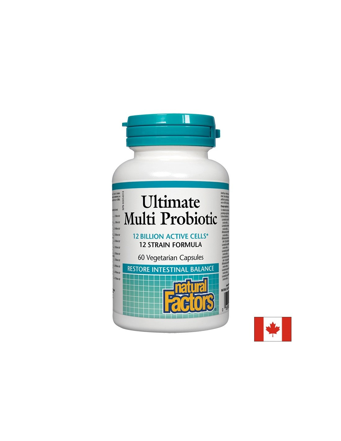 Ultimate Multi Probiotic 12 milijard aktivnih celic - 60 kapsul