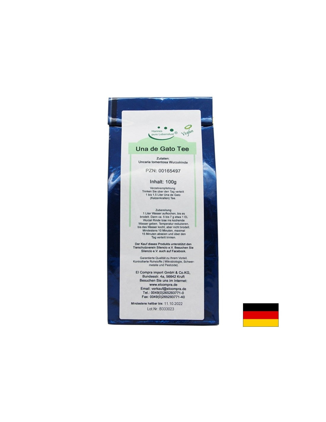 Una de Gato Tee - mačji čaj za kremplje, 100 g