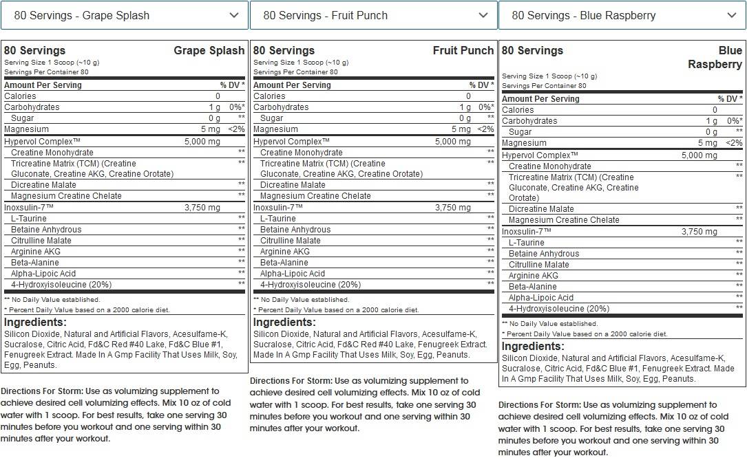 Nevihta - 758 gramov