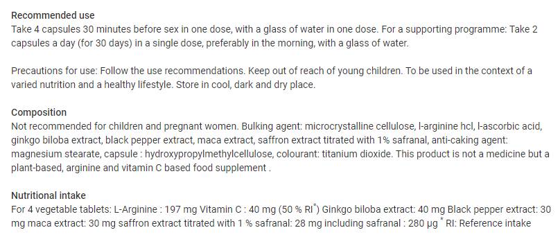 Super seks | Spolni stimulansi - 60 kapsul