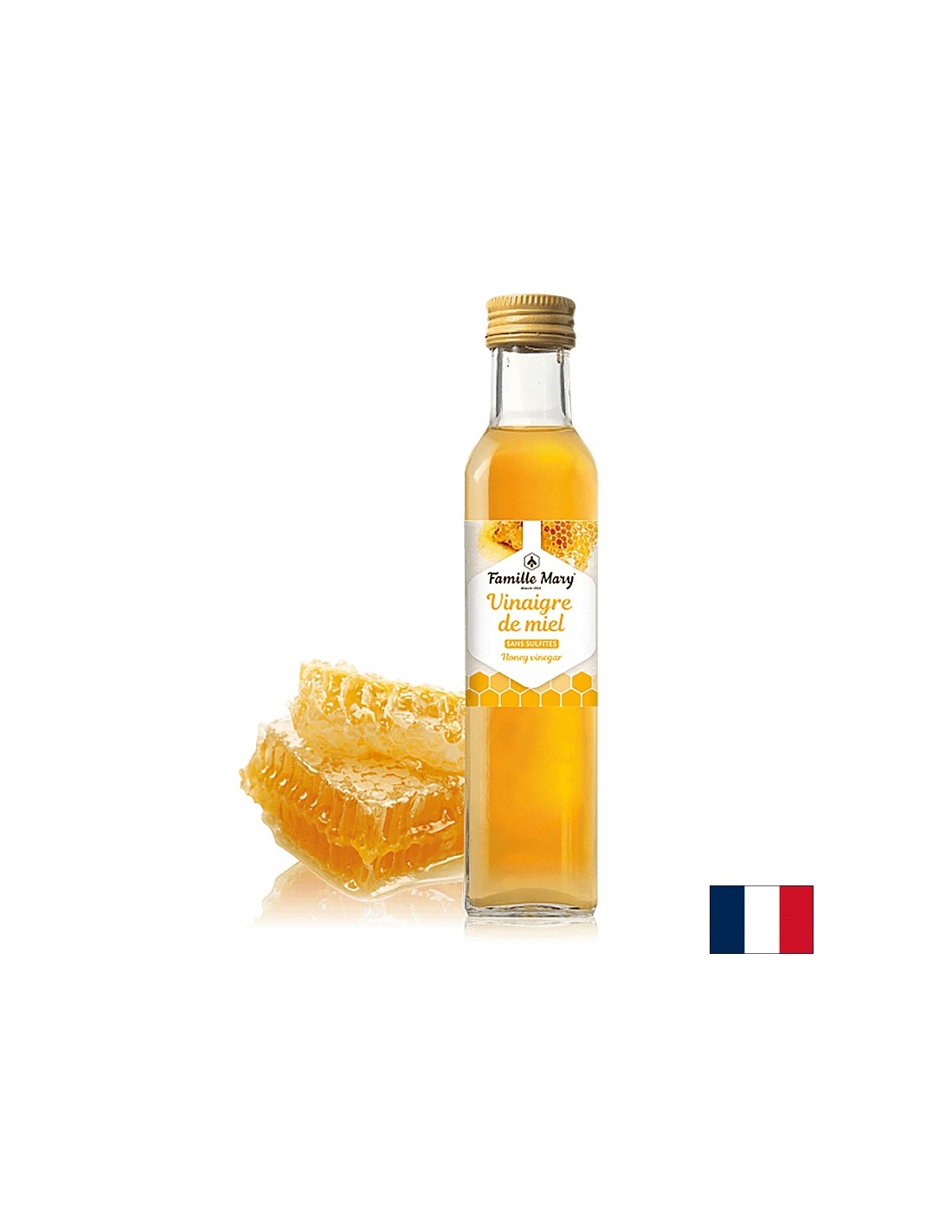 Medeni kis (brez sulfitov) - Vinaigre de Miel, 250 ml