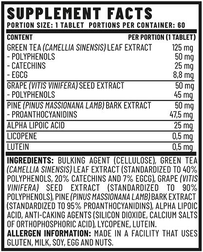 Antioksidanta Femina - 60 tablet