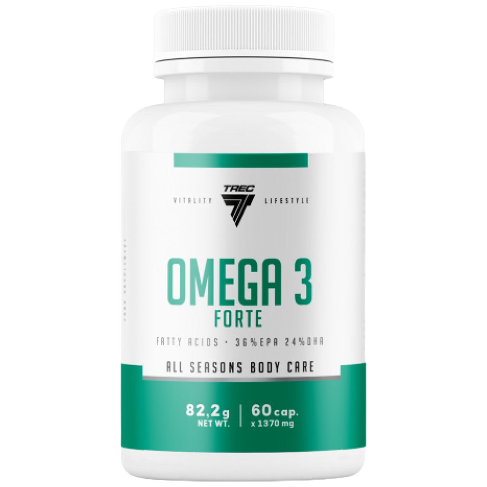 Omega 3 Forte 1000 mg | 60% EPA DHA - 60 gel kapsul