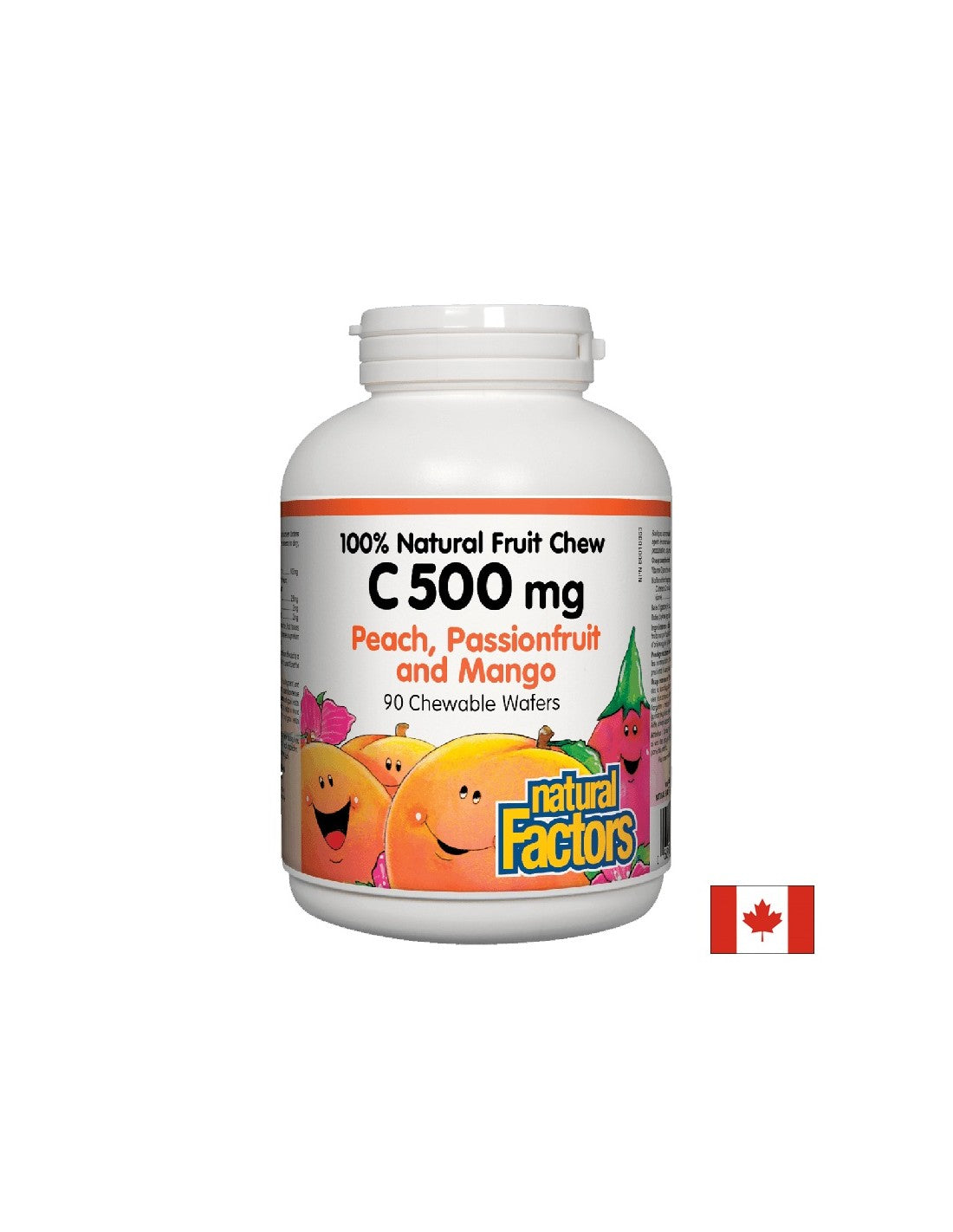 Vitamin C 500 mg - 90 žvečilnih tablet