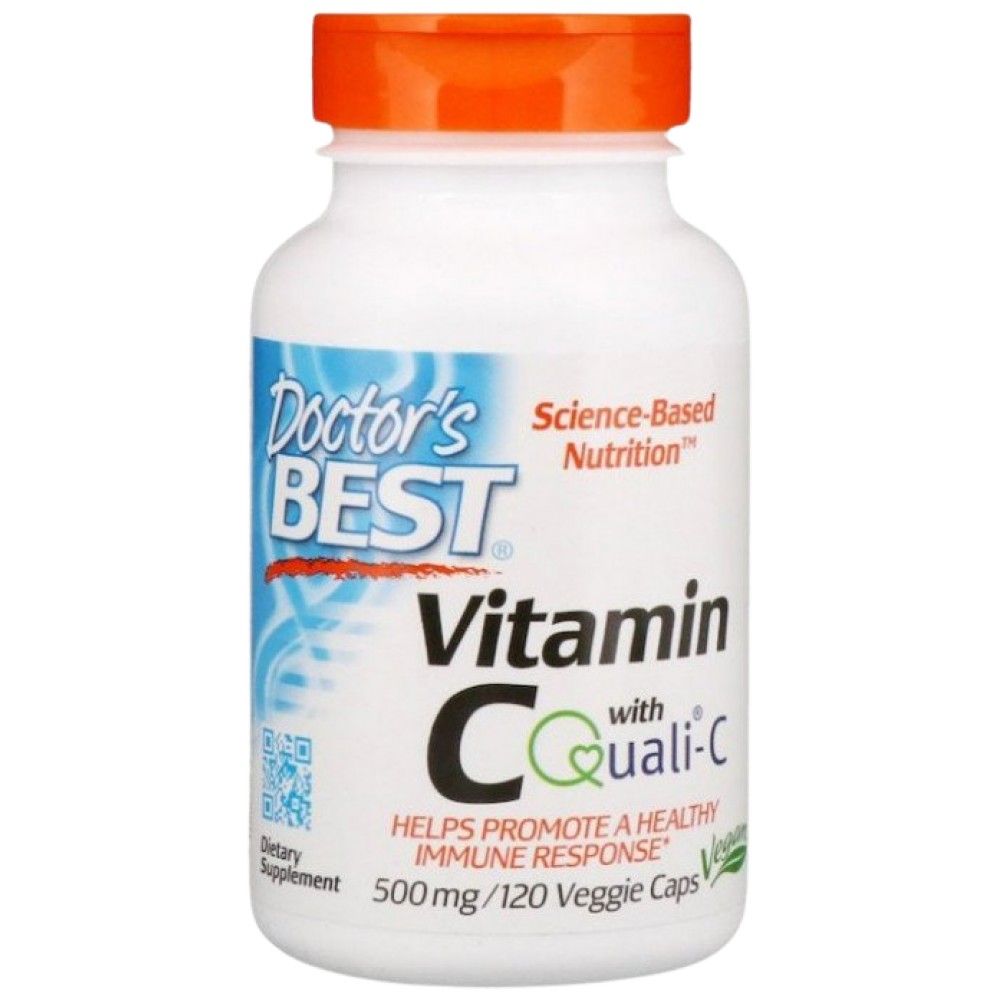 Najboljši vitamin C + Quali ™ C 500 mg - 120 kapsul