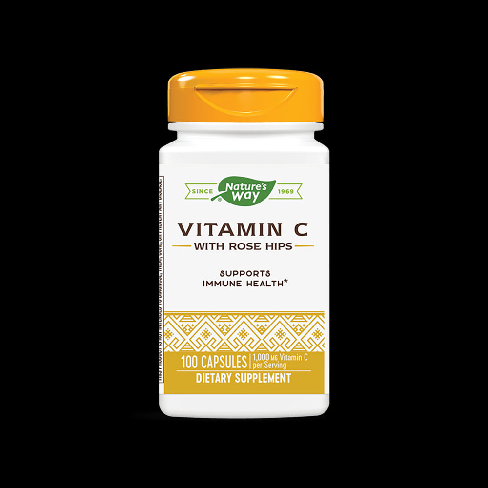 Vitamin C z vrtnimi boki 500 mg - 100 kapsul