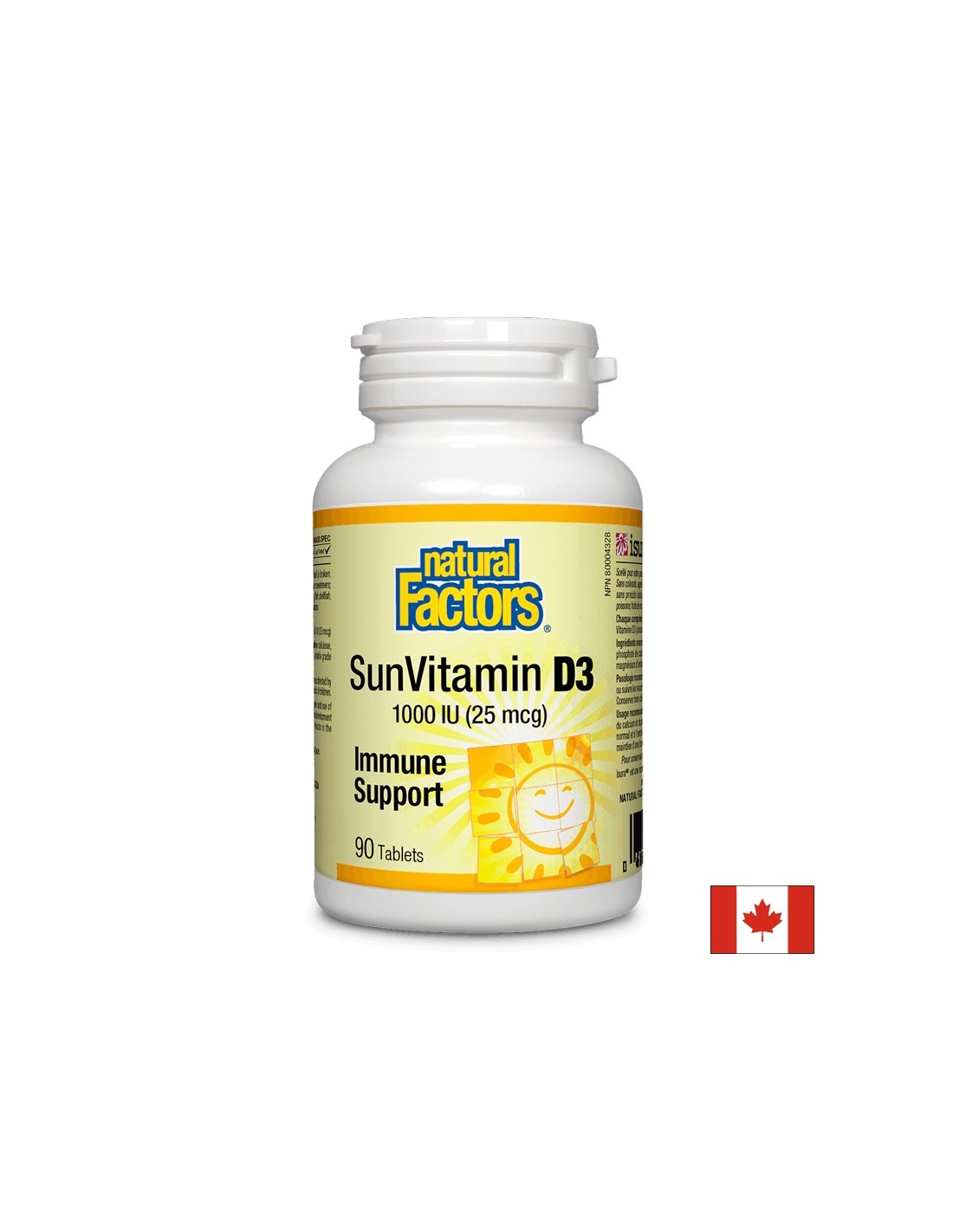 SUNVITAMIN D3 1000 IU - 90 tablet