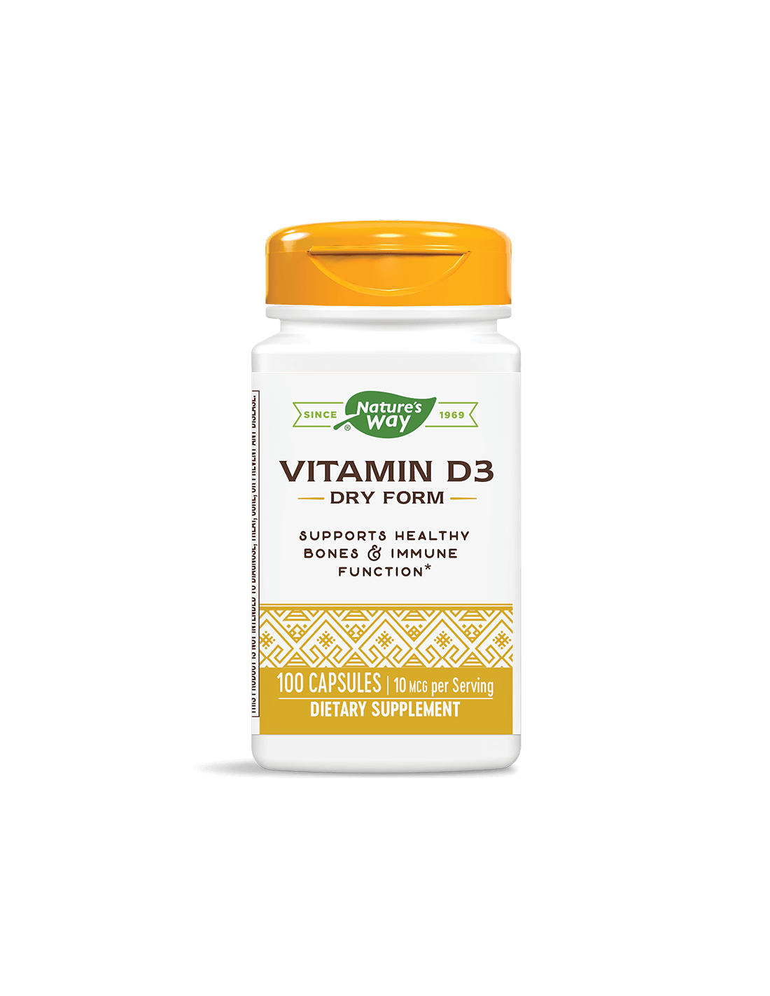 Vitamin D3 suha oblika/ vitamin D3 (suho) 400 iu x 100 kapsule Narava pot