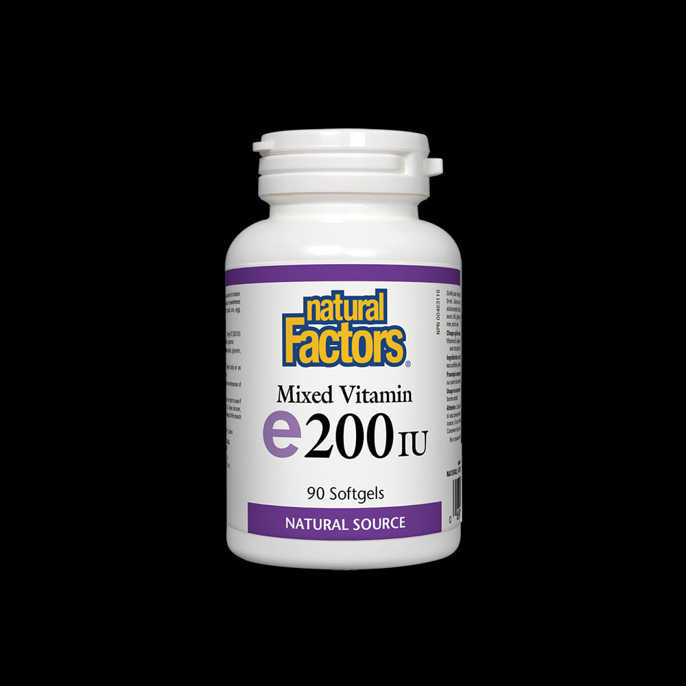 Vitamin E 200 iu Naravni vir tokoferol - 90 kapsul