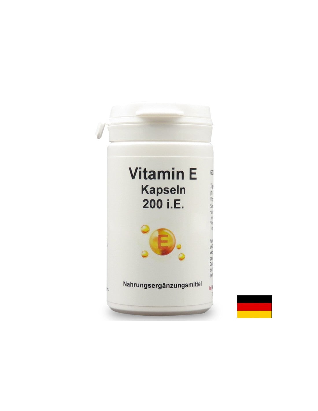 Vitamin E (D-alfa tokoferol in sončnično olje), 134 mg x 60 kapsul