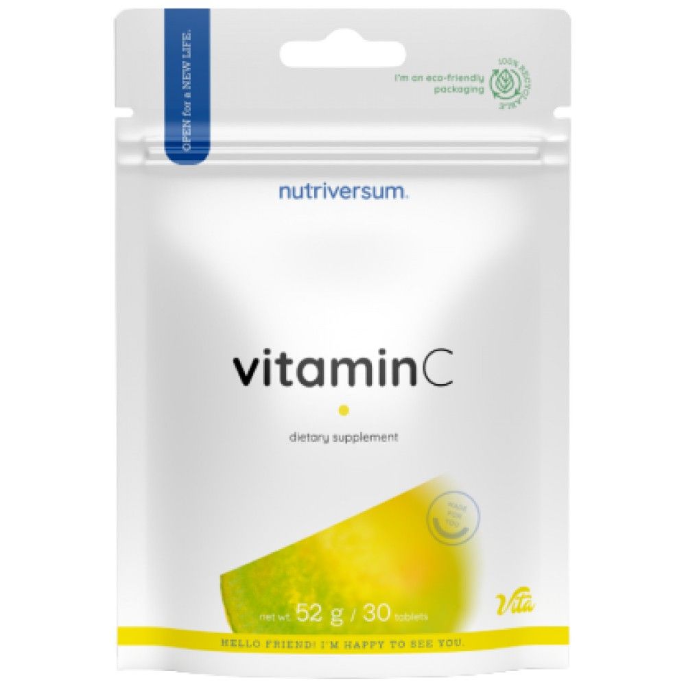 Vitamin C 1000 | z boki z vrtnicami - 30 tablet