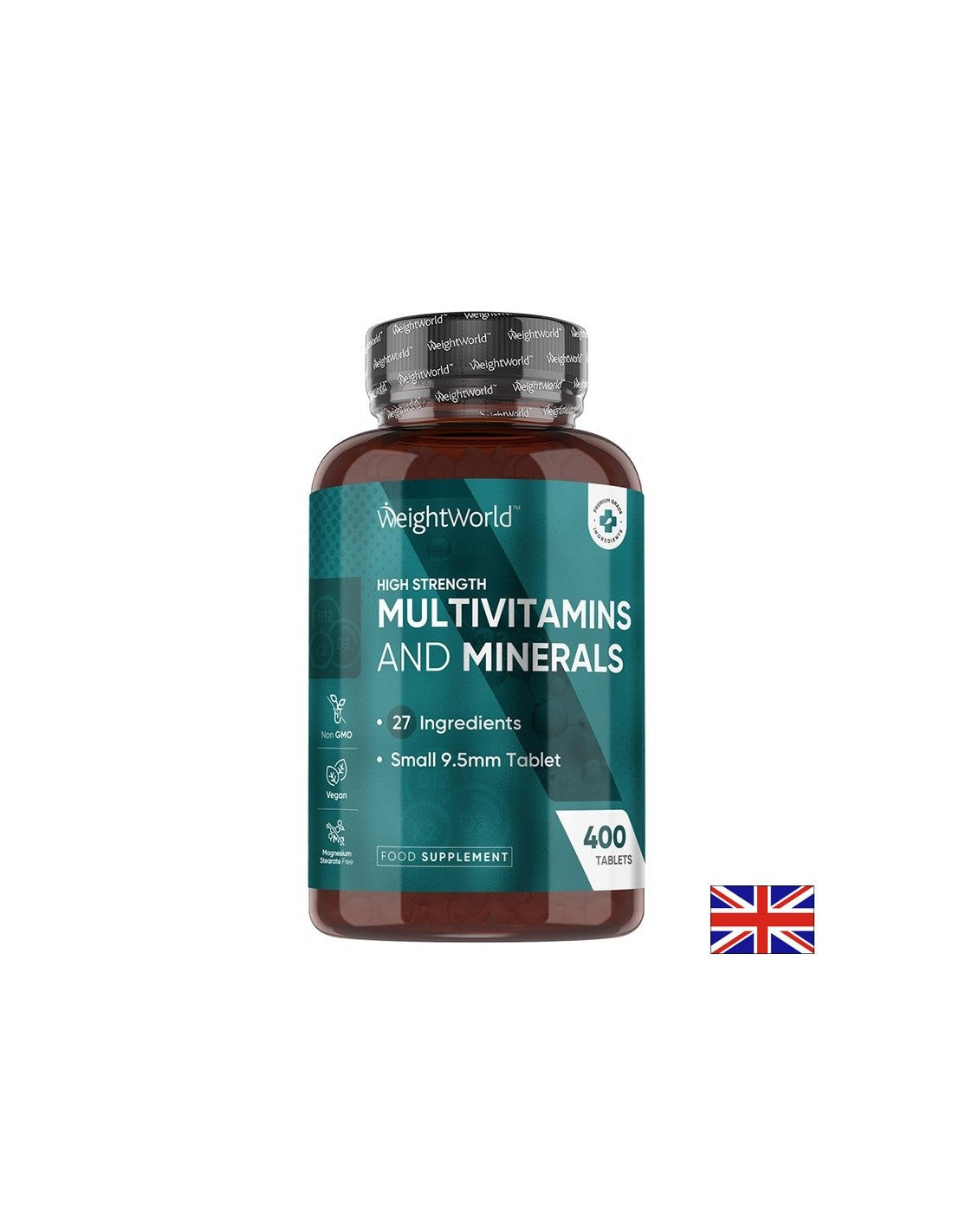 Visoki koncentracijski vitamini in minerali, 400 tablet