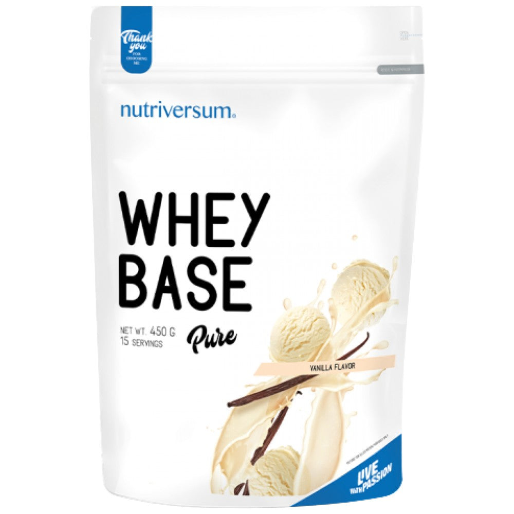 Whey Base | Koncentracija sirotkinih beljakovin + mlečni protein - 450 gramov
