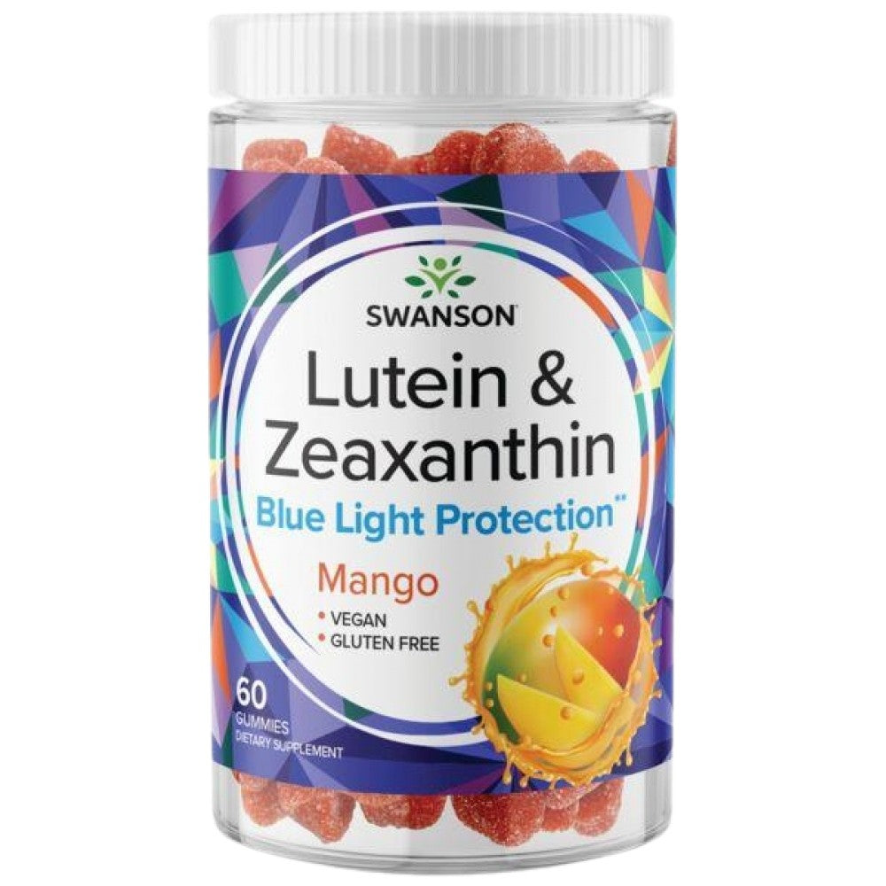 Lutein & Zeaxanthin Gummies | Mango - 60 žvečilnih tablet