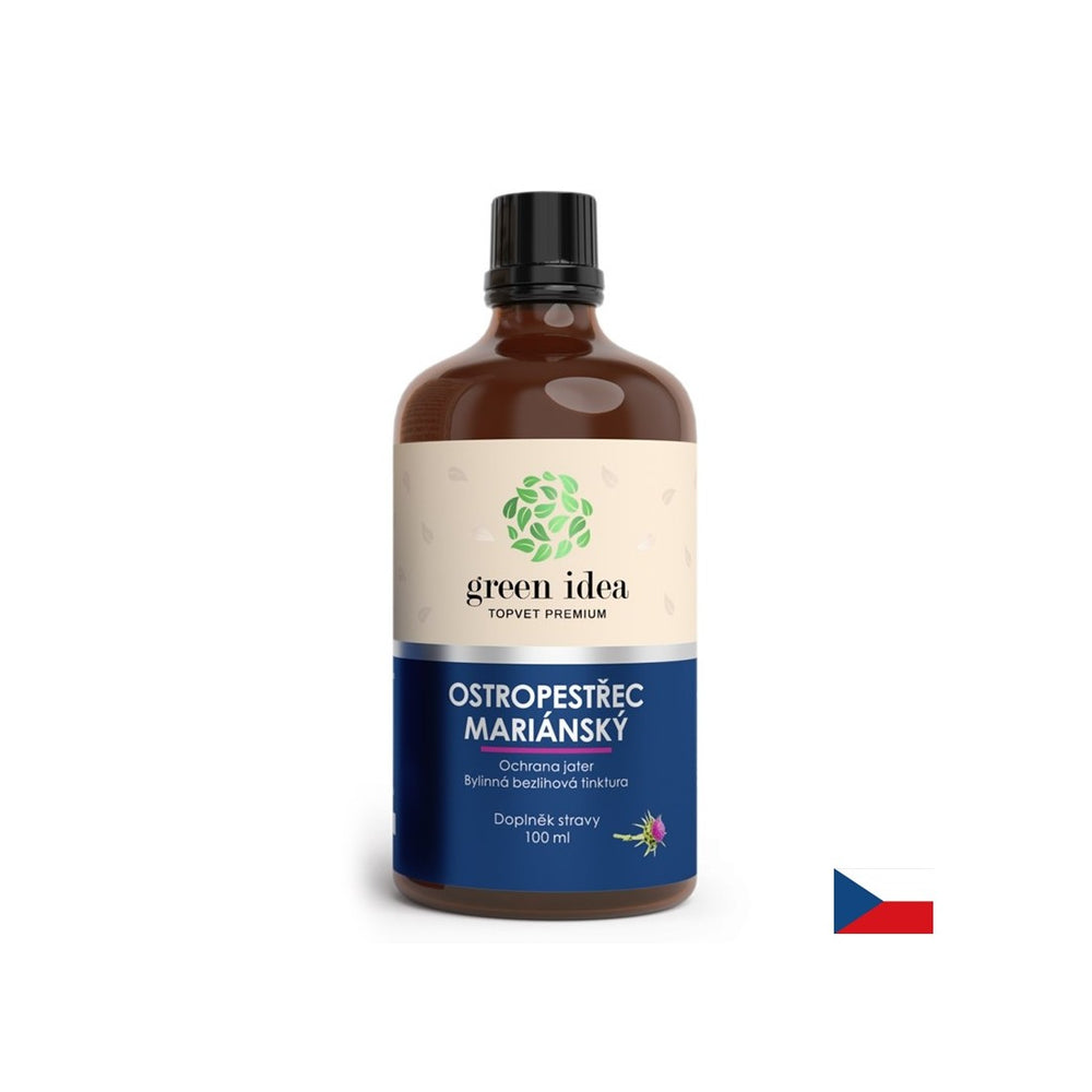 Zdravje jeter - Mlečna Thistle, 100 ml tinkture (brez alkohola)