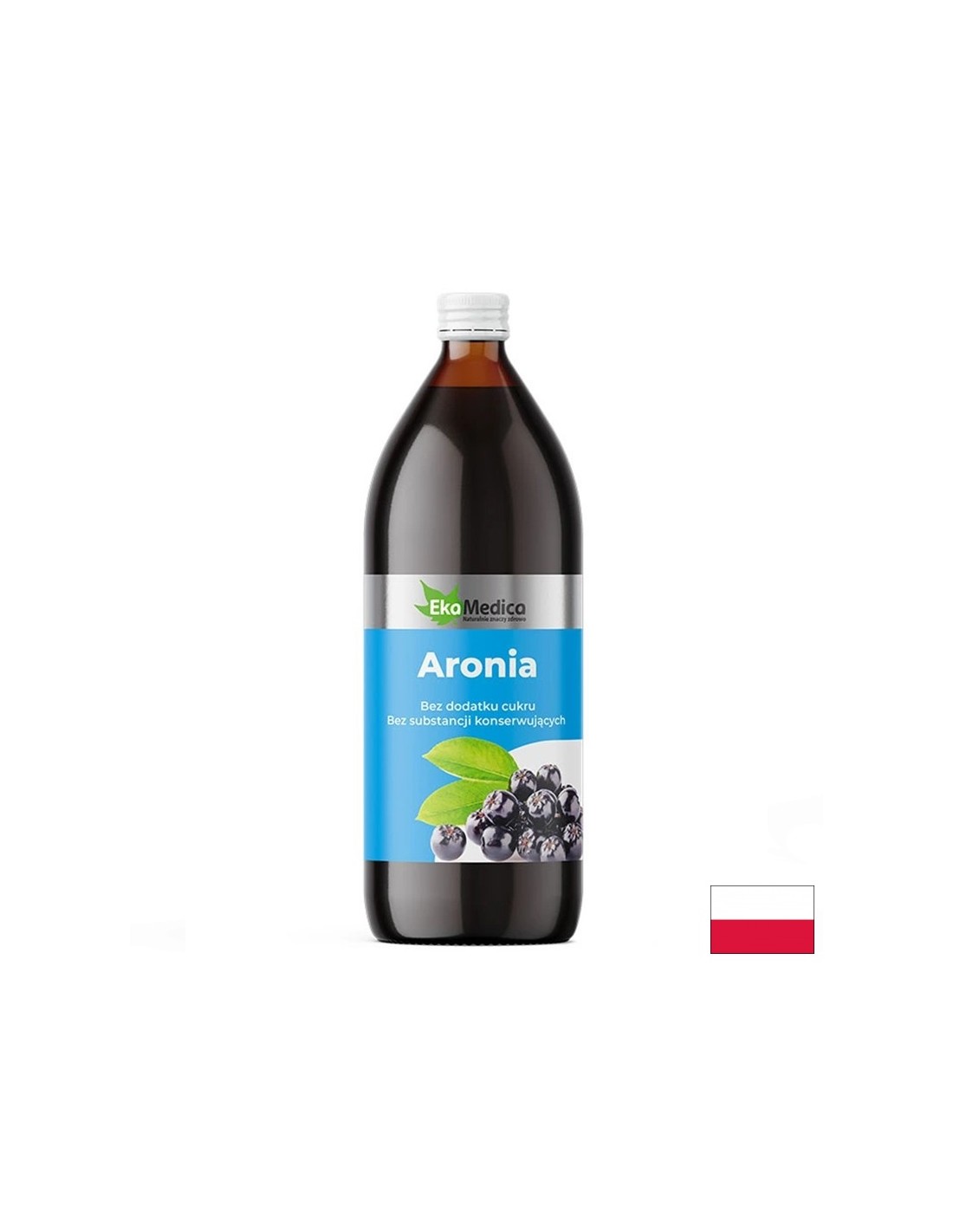 Aronia sok s Camu -kamu in naravnim vitaminom C - za zdravje srca in jeter, 500 ml, 10 odmerkov