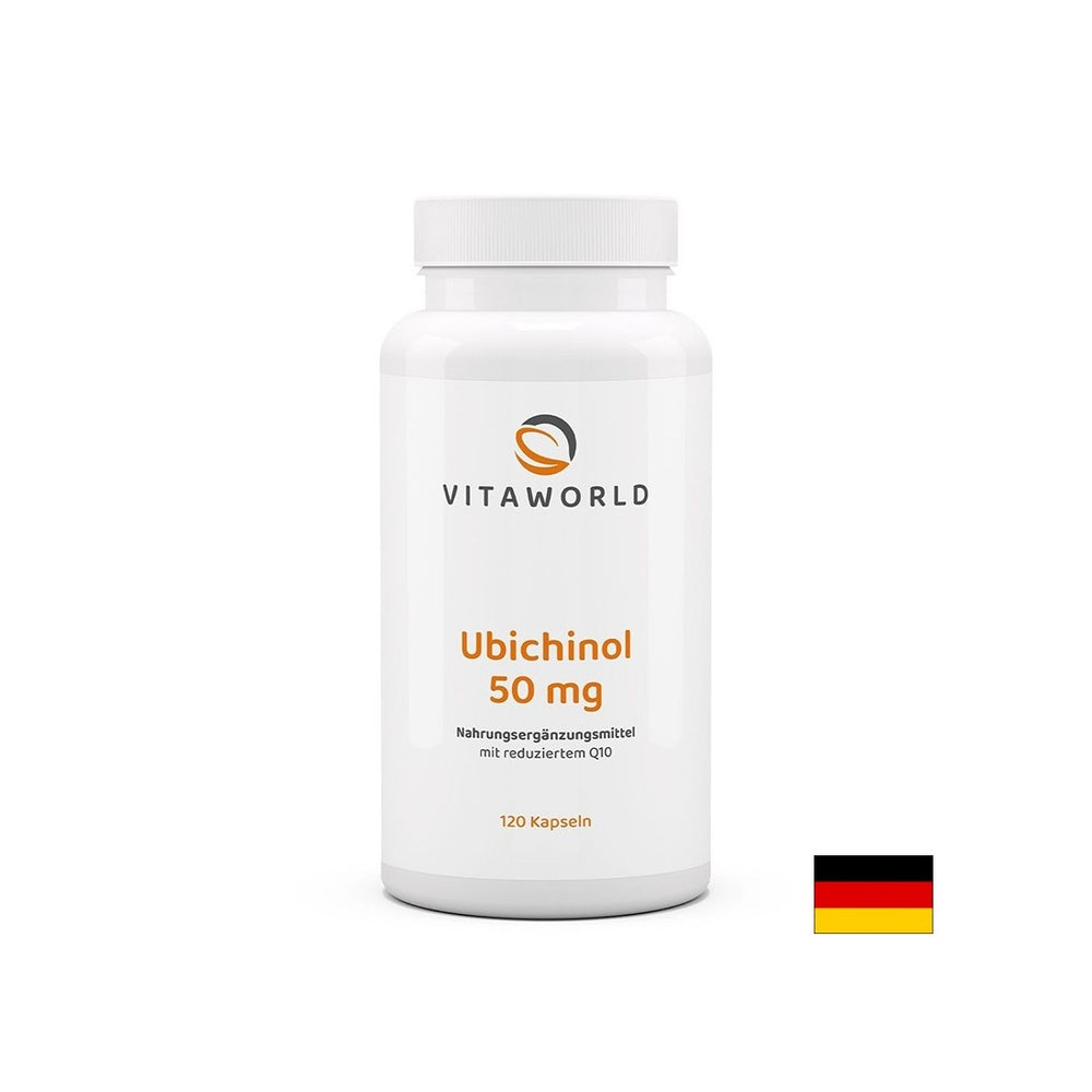 Zdravo srce in energija - koencim Q10 (ubikinol), 50 mg x 60 kapsul