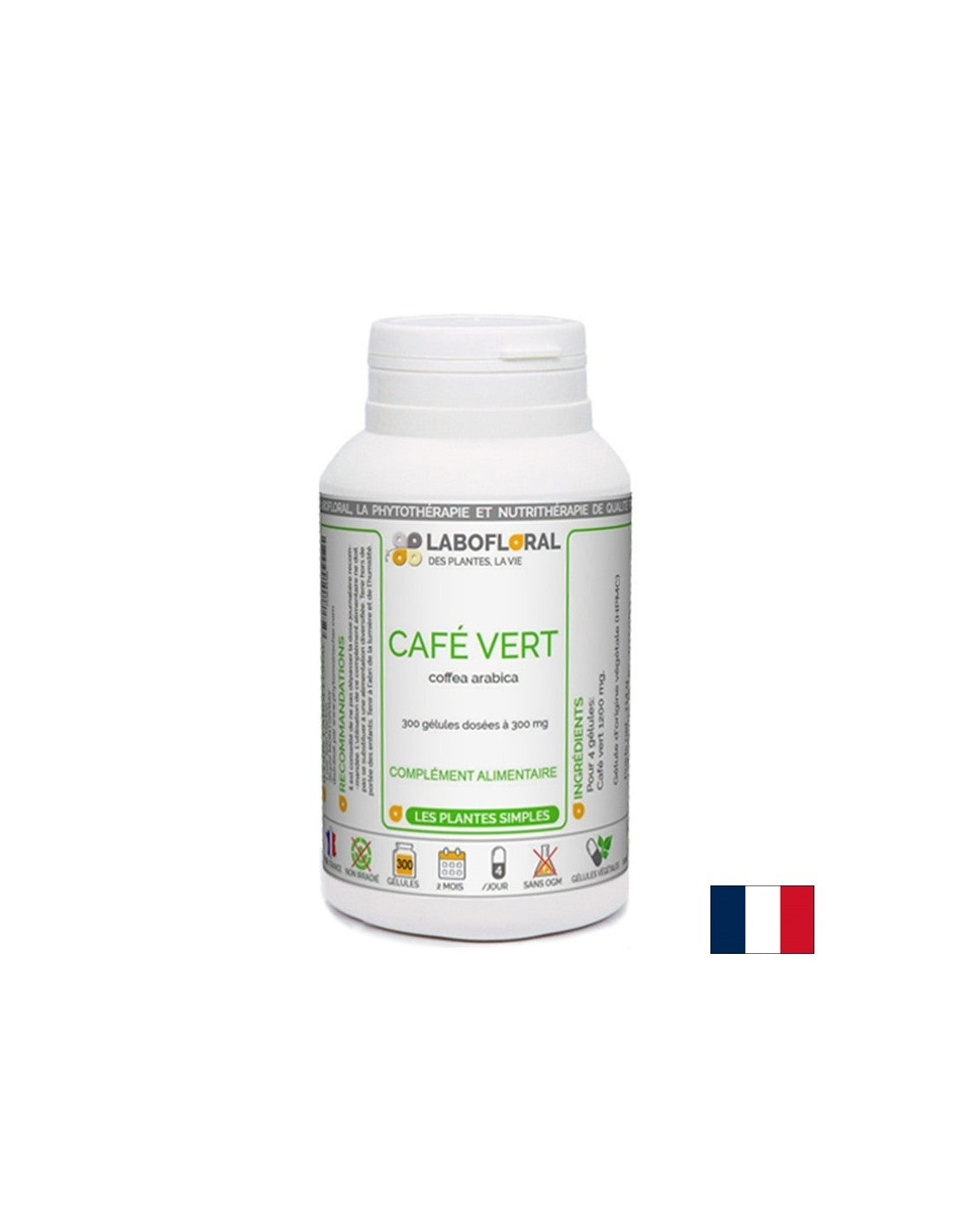 Zdrava izguba teže - zelena kava, 300 mg x 50 kapsul