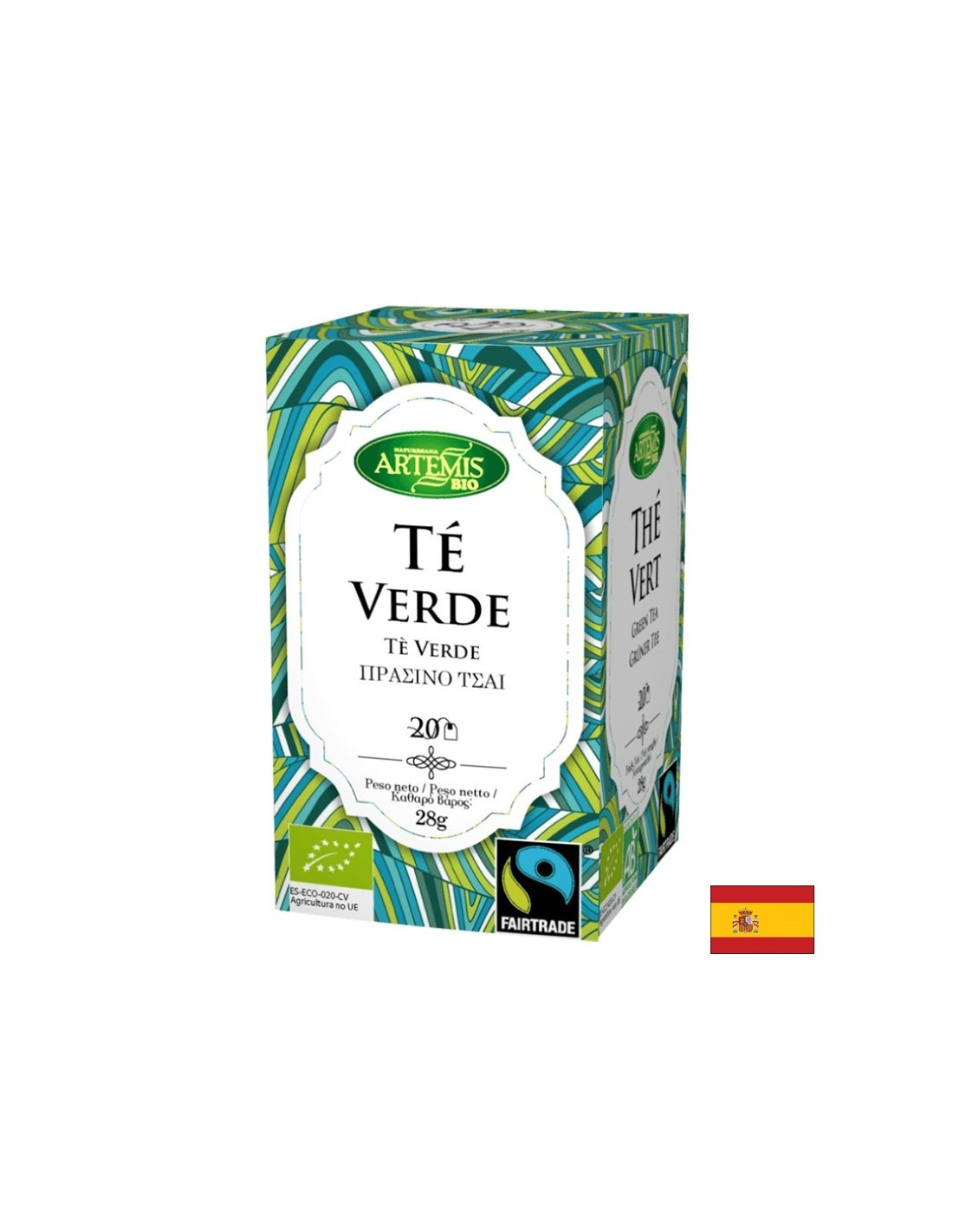 Zeleni čaj, bio, 20 filtrirnih vrečk