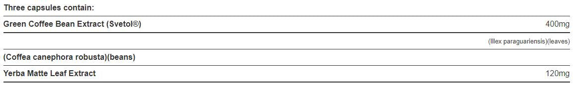 Ekstrakt zelenih kavnih zrn 400 mg / svetol - 42 kapsul