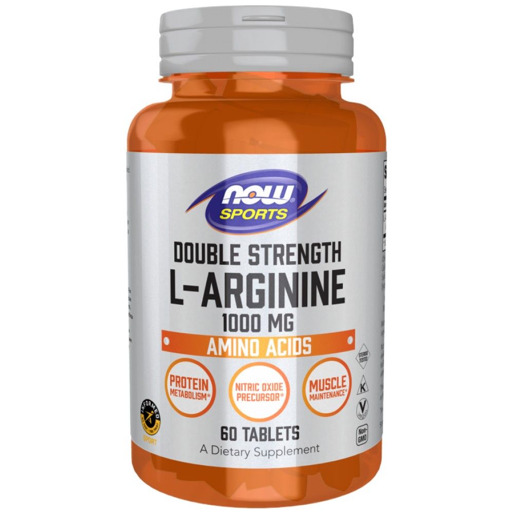L -arginin 1000 mg / dvojna trdnost - 60 tablet