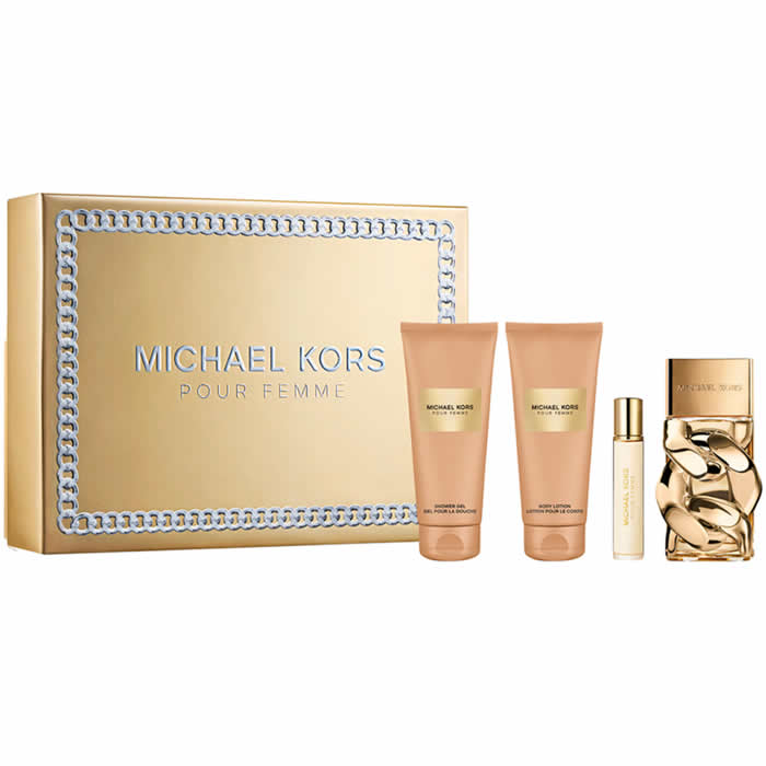 <tc>MICHAEL KORS</tc> Pour Femme Eau De Parfum Spray 100 ml set 4 kosov