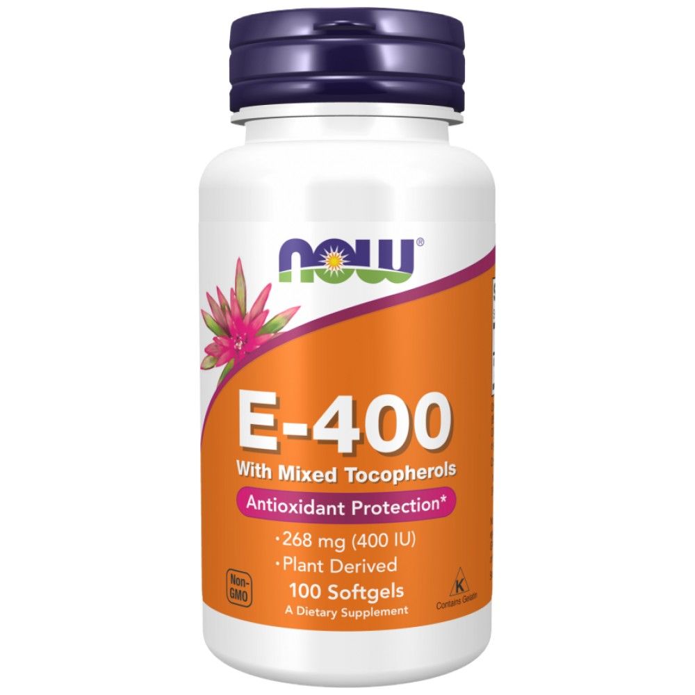 Vitamin E -400 iu Mt - 100 gel kapsul