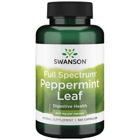 Full Spectrum Peppermint Leaf 400 mg 120 capsules - Nutra Best Europe
