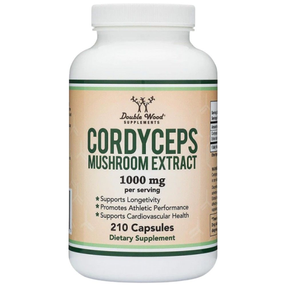 Izvleček gob Cordyceps 1000 mg - 210 kapsul
