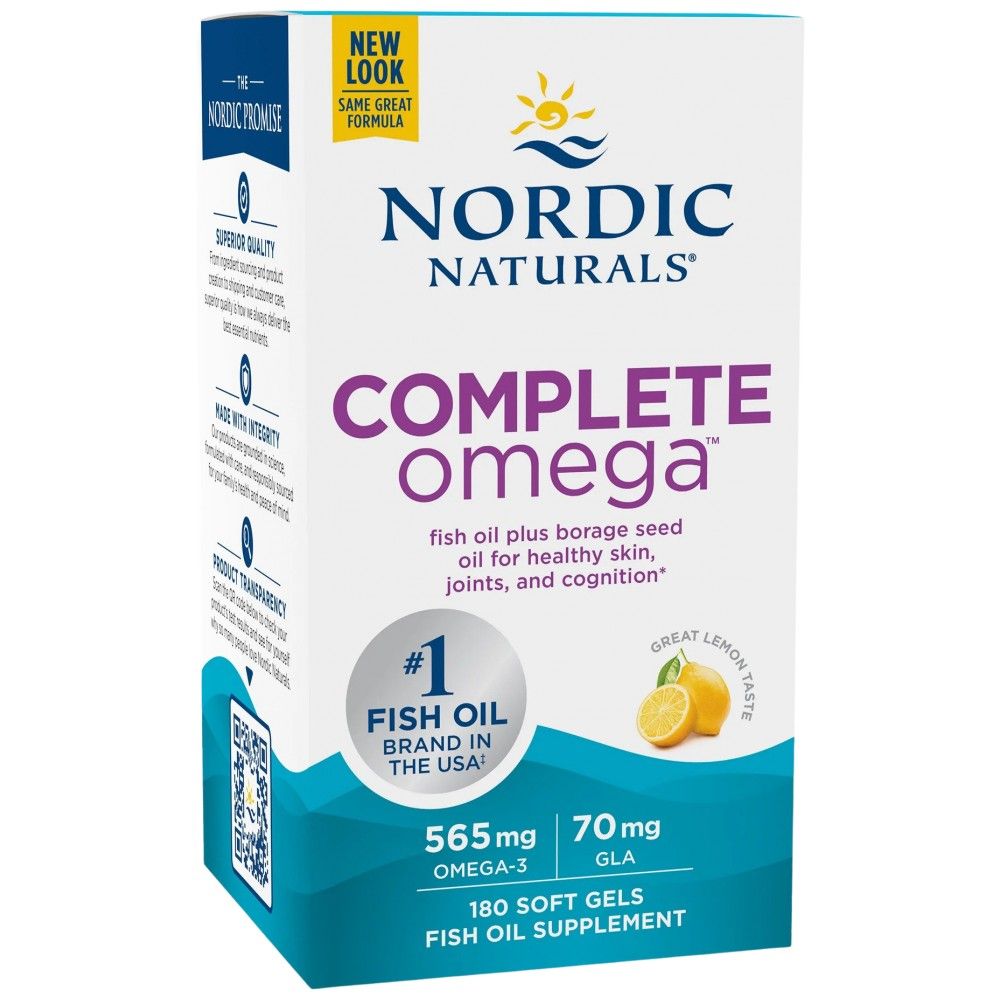 Popolna omega 565 mg - 180 softgelov