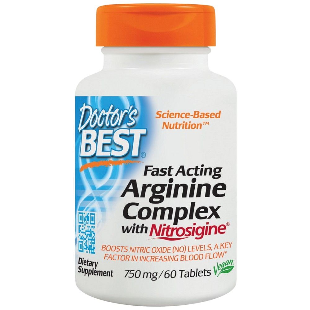 Hitro igralski argininski kompleks | Z nitrosiginom 750 mg - 60 tablet