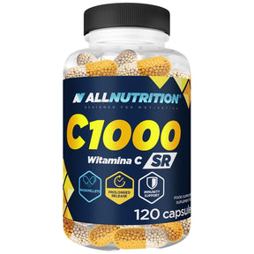 Vitamin C 1000 Sustained Release | with Bitter Orange - 120 capsules - Nutra Best Europe