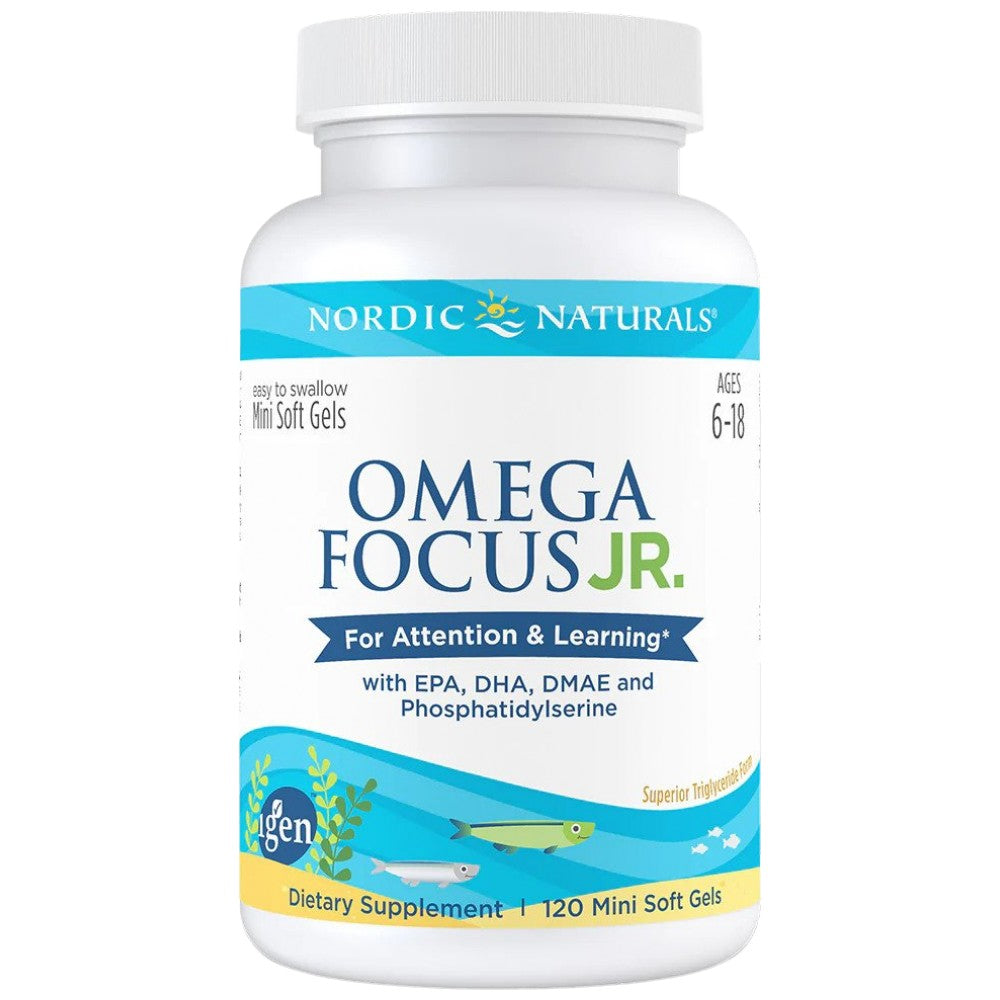 Omega Focus Junior - 120 gel kapsul