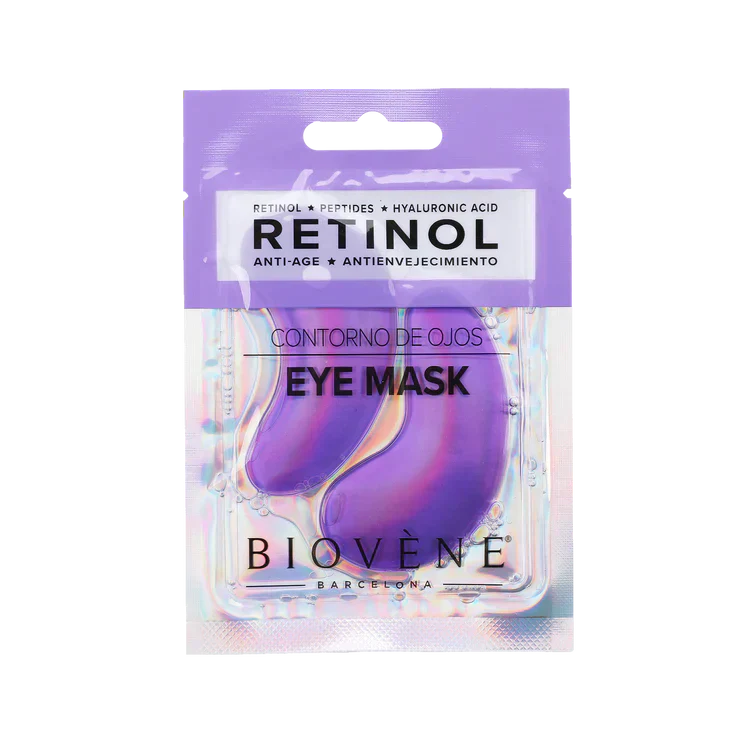 Retinol očesna maska ​​s peptidi in hialuronsko kislino za pomlajevanje 1 par