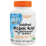 Najboljša r-lipojska kislina / stabilizirana Na-r-Ala 100 mg-180 kapsul