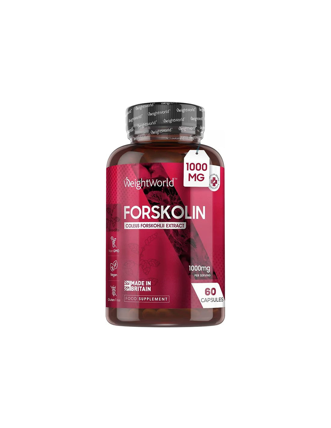 Zdrava izguba teže - Forskolin 1 g, 60 kapsul - Forskolin