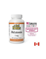 Melatonin 1 mg - 180 podjezičnih tablet