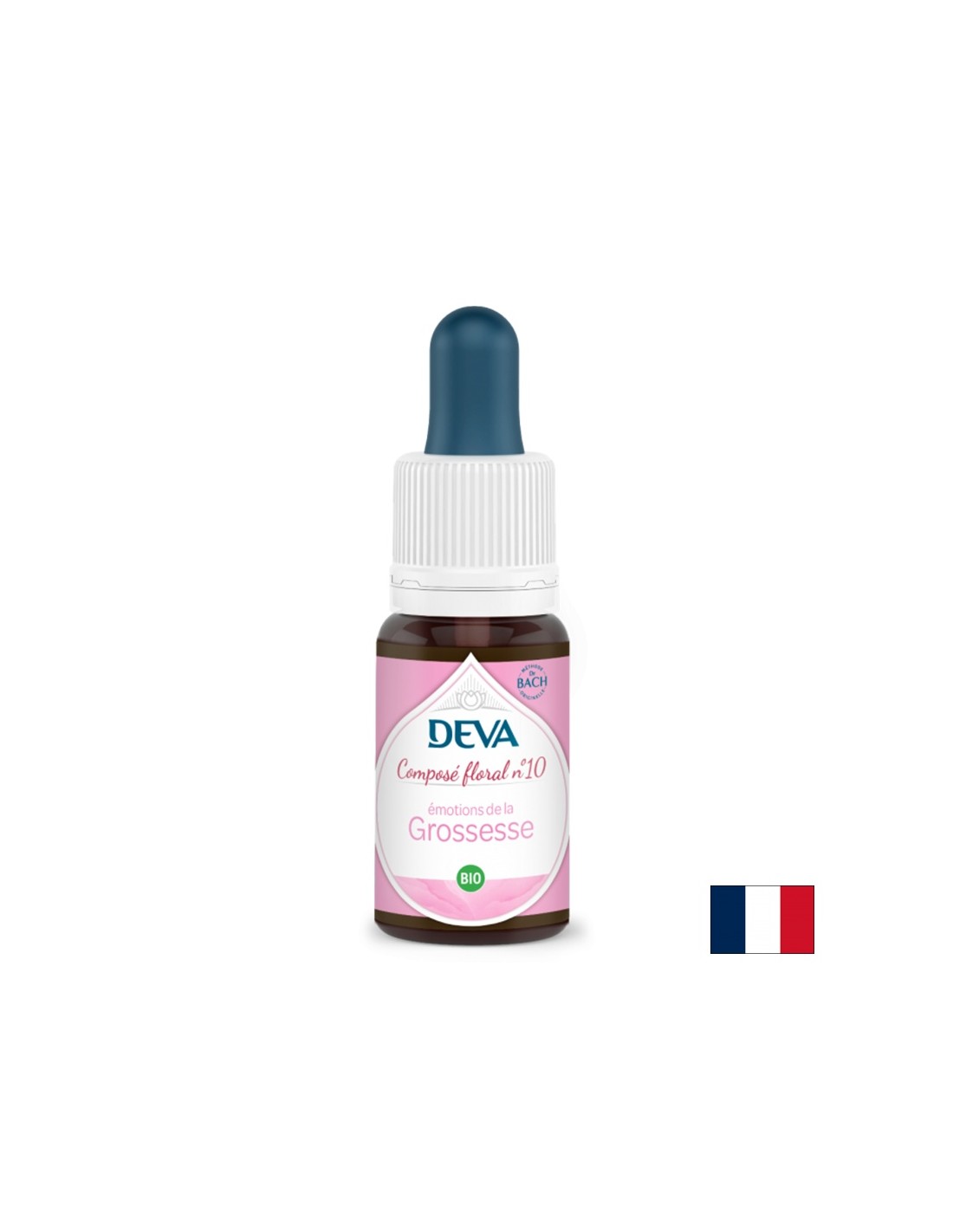 Čustveno ravnovesje med nosečnostjo, cvetlične esence, kapljice cvetov Bach št. 10, 15 ml