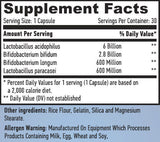 10 milijard probiotičnih kompleksov Acidophilus & Bifidus / 30 CAP.