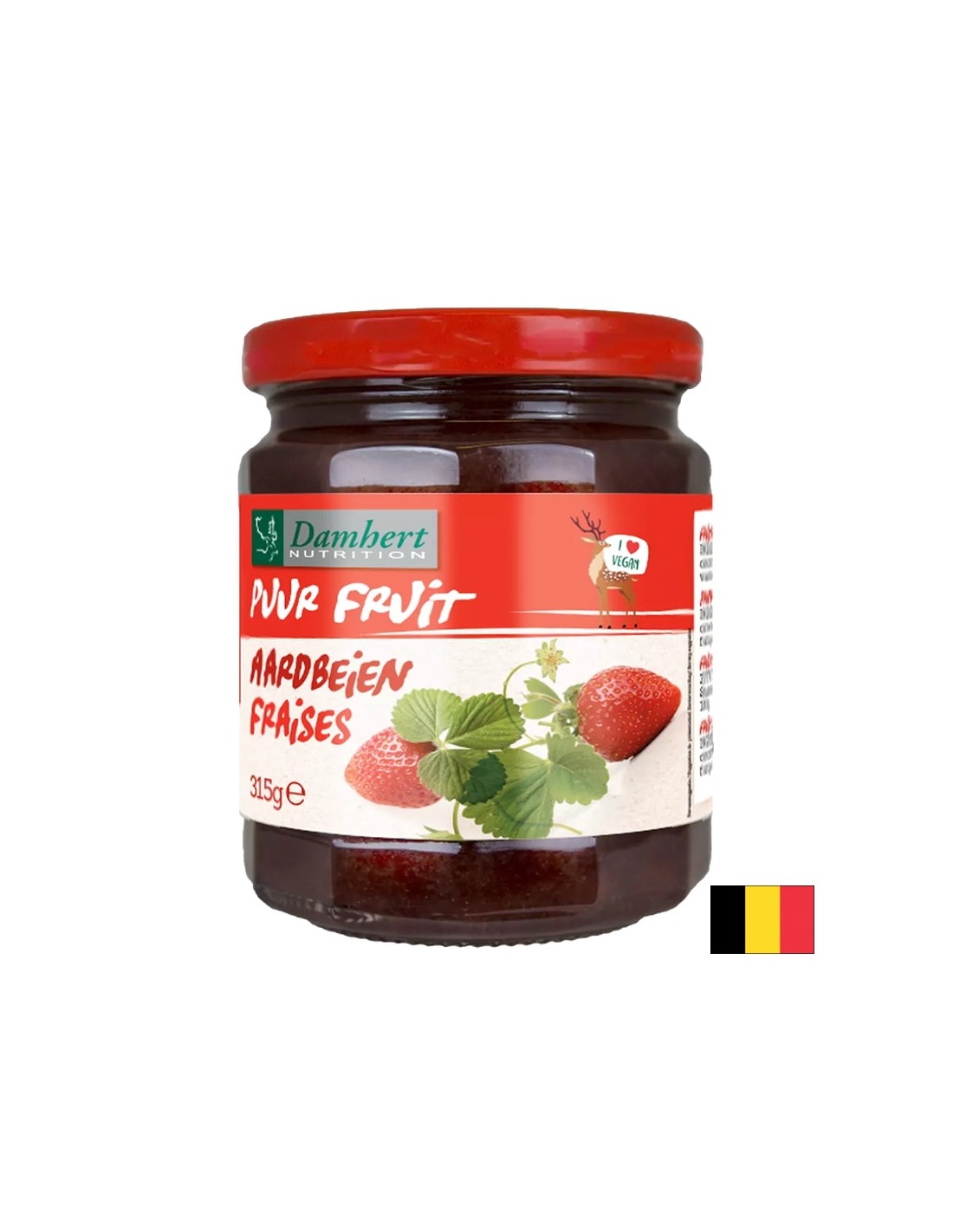 100% jagoda (brez sladkorja), 315 g