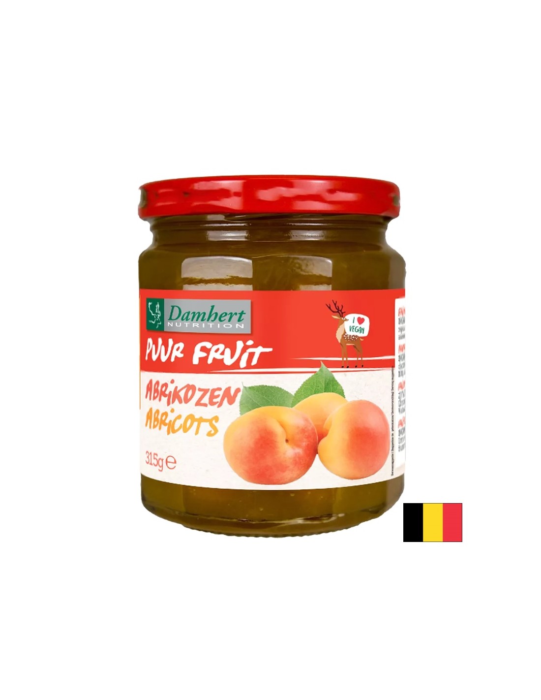 100% marelice (brez sladkorja), 315 g