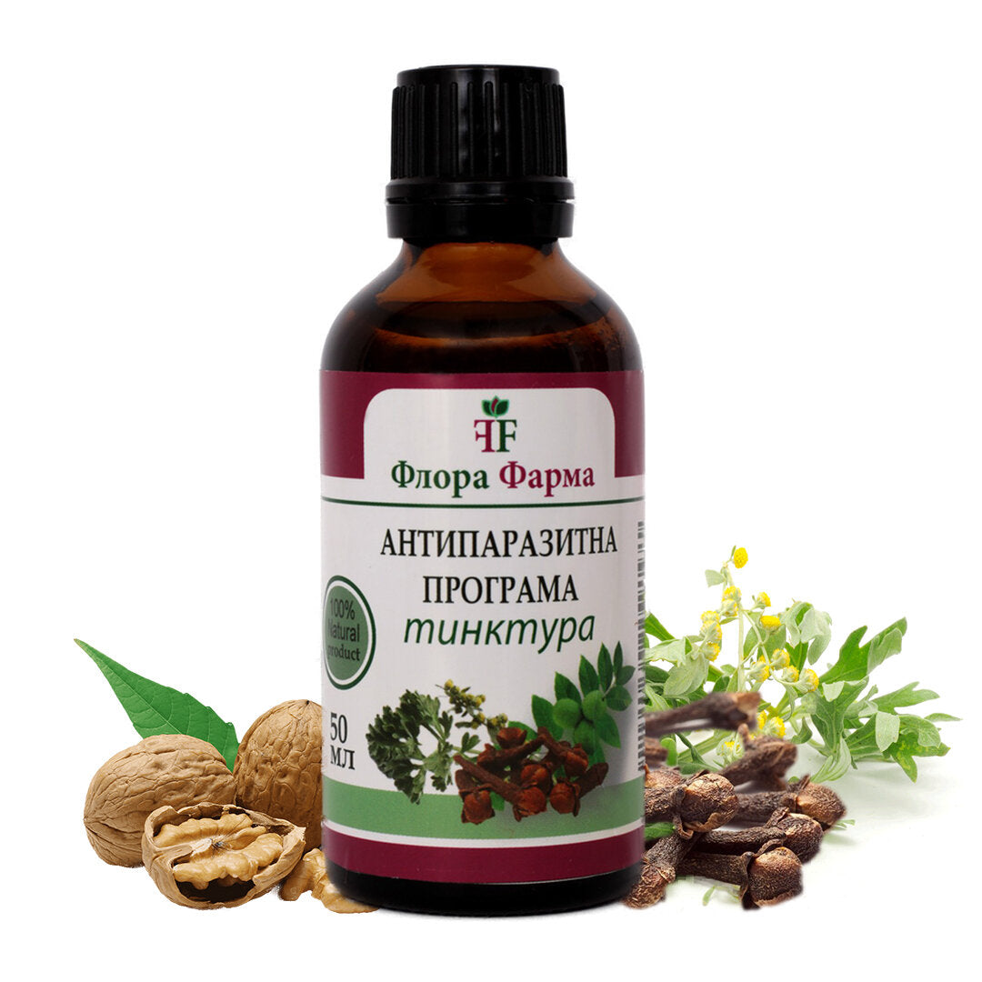 Antiparazitski program - Tinktura 100 ml Flora Farma