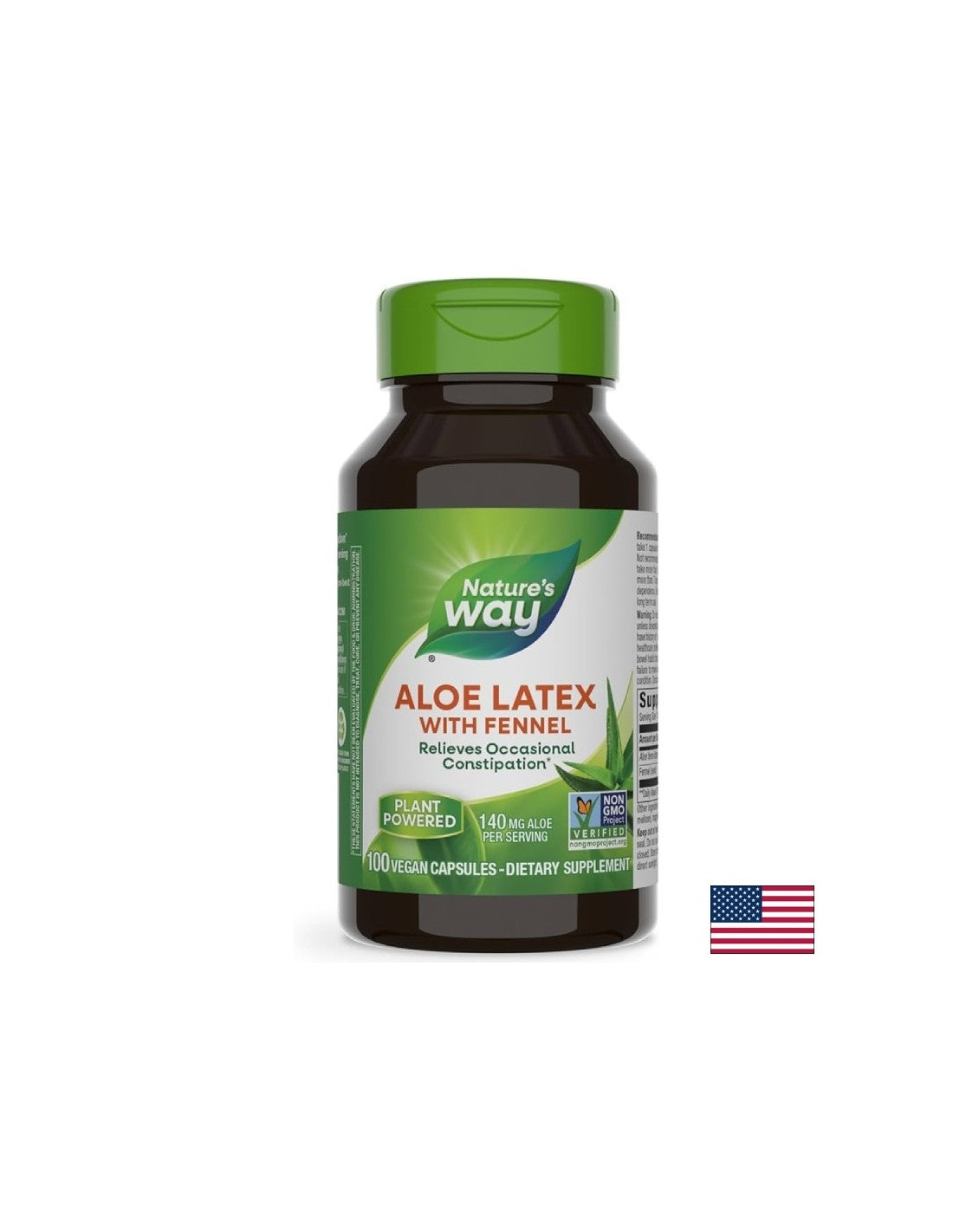 Aloe vera 275 mg - 100 kapsul