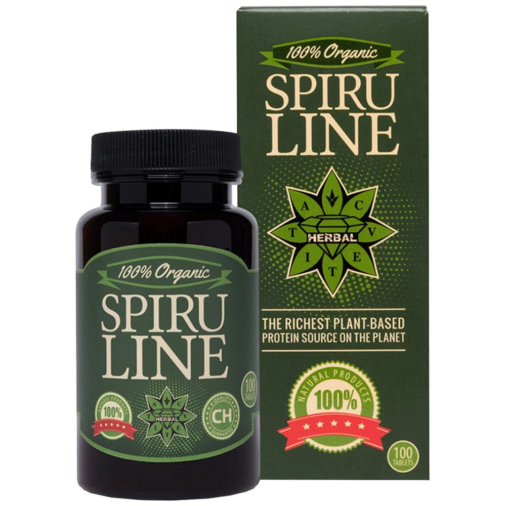 100% organska spirulina - 100 tablet
