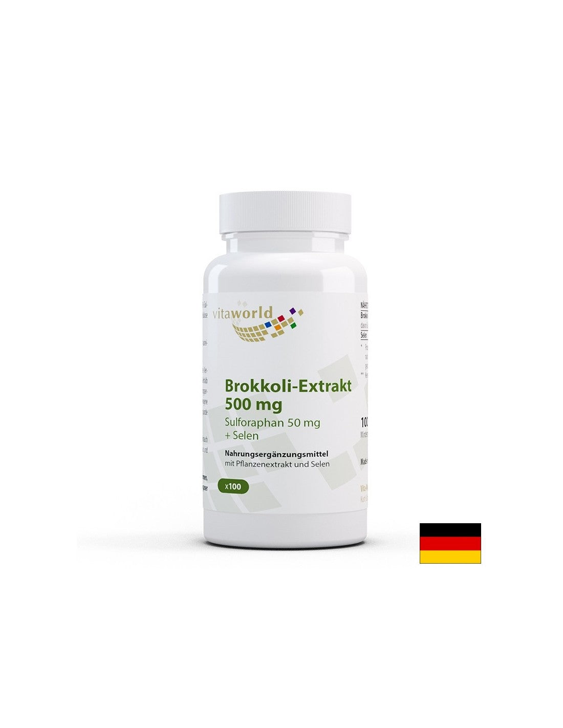 Ščitnična žleza, detox - ekstrakt brokoli + selenij, 100 kapsul