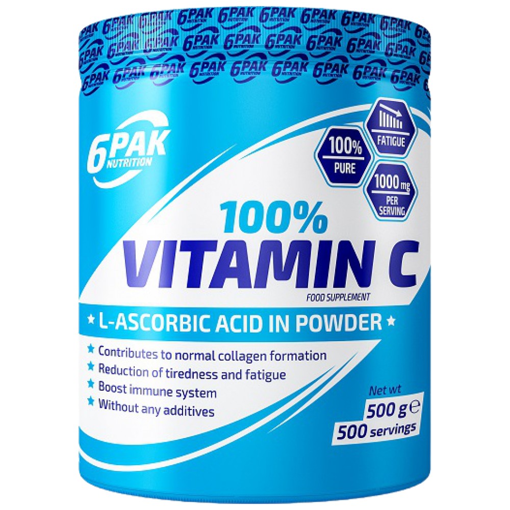 100% vitamin C [500 gramov, 500 odmerkov]