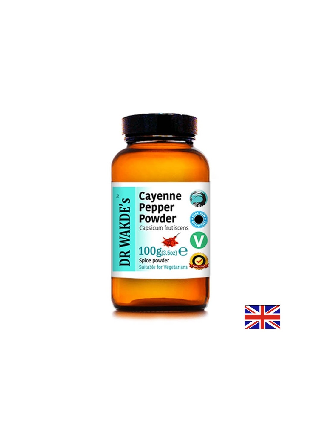 Vroča rdeča paprika (Cayenne) v prahu - za boljši presnovo in zdravo hujšanje, 100 g