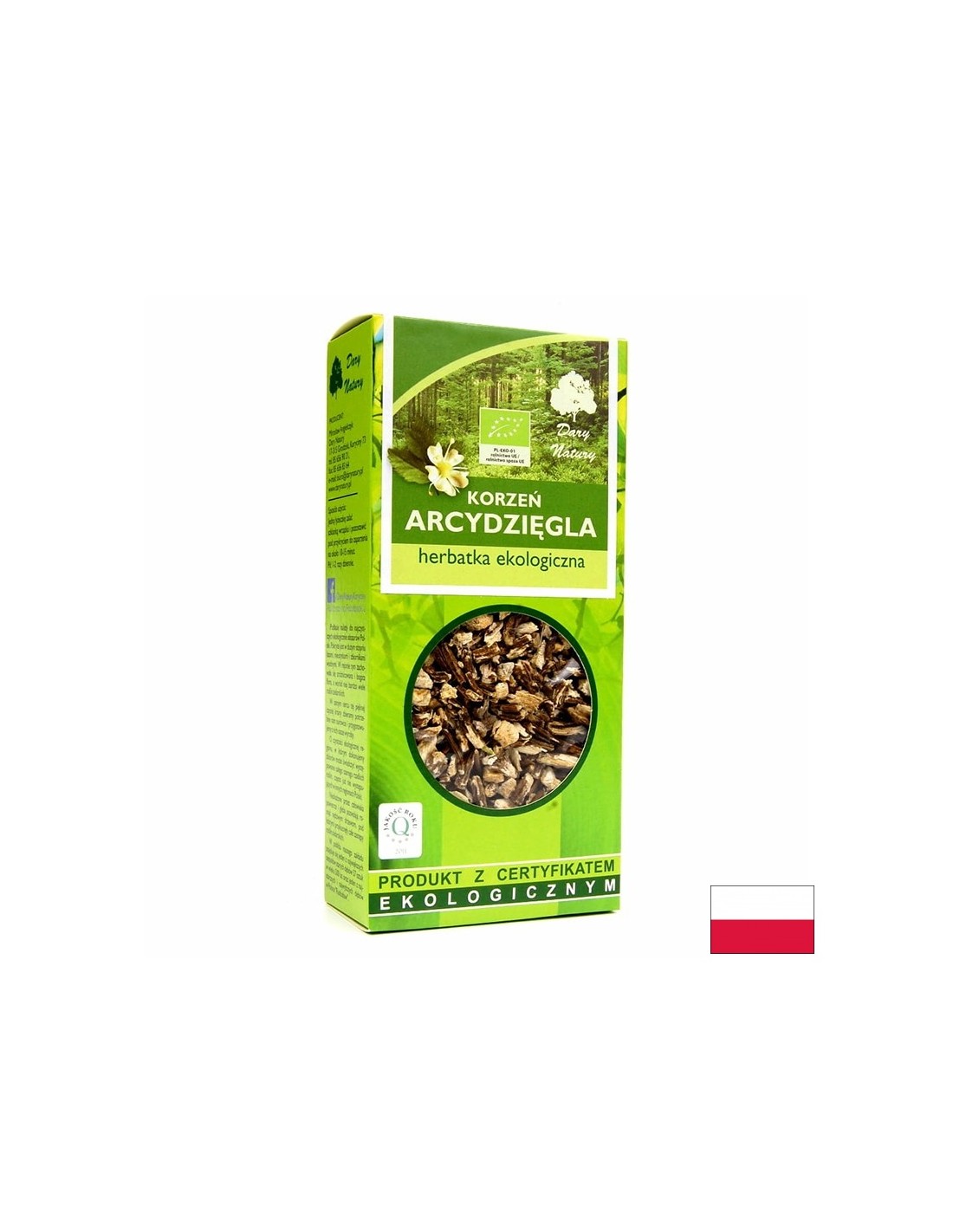 Prebavila - Angelica Bio (koren), 100 g <tc>Dary Natury</tc>