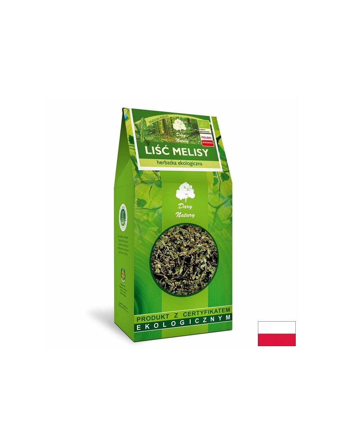 Čaj melisa (listni) Bio, 100 g <tc>Dary Natury</tc>
